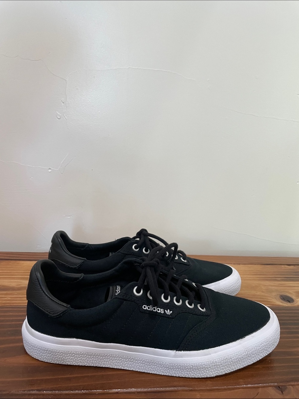 Adidas 3MC Core Black White Sneakers Men’s Sz 8 Skateboard Shoes Low Top G54662 - Picture 7 of 11
